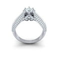 thumbnail image 3 of 2carat Round Cut Diamond Prong Women's Solitaire Bridal Engagement Ring Solid 18K Gold H SI2, 3 of 3