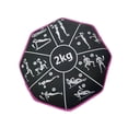thumbnail image 4 of Bolsa de arena con mancuernas blandas de 2 kg para fitness, gimnasio en casa, entrenamiento de fuerza y ​​yoga. Rosa roja, 4 of 8