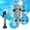 D, variant on EUDIDV Pool Thermometer Swimming Pool Bathtub Special Floating Water 5ml Pool Thermometer Floating