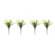 thumbnail image 1 of Matsuzay 2 uds flores artificiales falsas plantas de tallo largo ramo de flores de imitación interior para sala de estar boda granja amarillo Amarillo 2Conjunto, 1 of 6