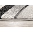 thumbnail image 5 of Rug Branch Montage Modern Area Rug Abstract - Black Grey - VEG7897BKGY25, 5 of 5