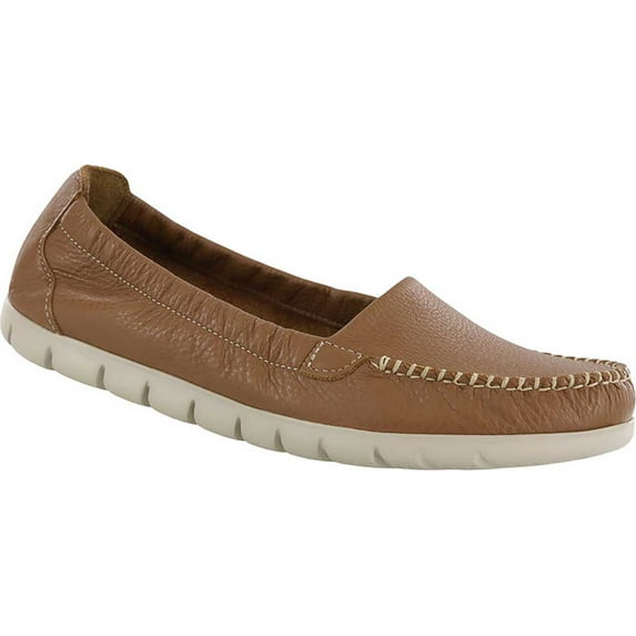 Women's SAS Sunny Loafer Pecan Brown Leather 7.5 N