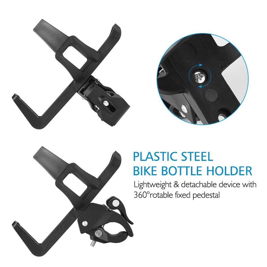 Jygee Motorcycle Bicycle Beverage Water Bottle Cage Drink Cup Holder Quick Release Bike Bottle Rack