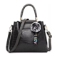 thumbnail image 2 of Bolso Mano Tote Bolsa Mochila Mujer Gran Capacidad Negro, 2 of 5