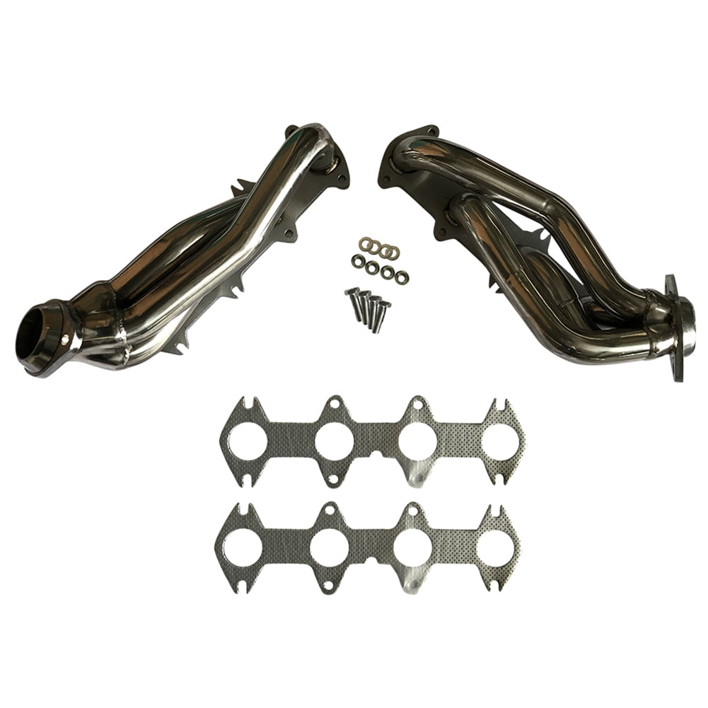 Stainless Exhaust Manifold Shorty Headers Performance for Ford F150 04-10 5.4L 