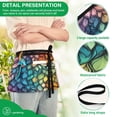 thumbnail image 4 of Yayeee Waist Apron with Pockets for Cooking Waterproof Half Server Aprons, Colorful Dragon Scales Pattern, 4 of 7