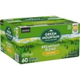 Green Mountain Coffee Breakfast Blend Single Serve KCup Pods, Light Roast Coffee, 60 Count