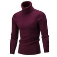 thumbnail image 1 of Chandail à Col Roulé pour Homme, Tricot, Haut, Mode Urbaine, 1 of 4