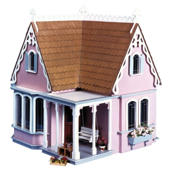 Greenleaf Adults Wooden Coventry Cottage Dollhouse Kit, 20''