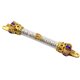 thumbnail image 2 of Placa de metal Mezuzah Regalo judío Mezuzá cubre puerta Mezuzah Caso para la pared del hogar Estilo C Yuyangstore Caso Mezuzá, 2 of 8