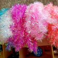 thumbnail image 2 of Fabricantes al por mayor Cadena barata Tinsel Garland Decoración del árbol de Navidad decoraciones de la boda Tinsel, 2 of 4