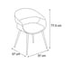 thumbnail image 2 of Silla Várix Tela Gris – Silla Moderna para Comedor o Sala, Patas Negras, Diseño Contemporáneo y Elegante, 2 of 2