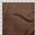 thumbnail image 4 of oneOone Georgette Viscose Brown Fabric African Quilting Supplies Print Sewing Fabric By The Yard 42 Inch Wide, 4 of 4