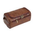 thumbnail image 1 of Large Capacity PU Leather Toiletry Bag - Multi-Functional for Cosmetics & Toiletries, Customizable & Lightweight, 1 of 4