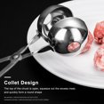 thumbnail image 4 of Meatball Maker Stainless Steel Meatballs Clip Multifunctional Food Clips Vegetable Cookie Doughs Making Home Barbecue Silver Small, 4 of 9