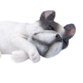 thumbnail image 3 of Adorable Perro De Resina Decoraciones Artesanales Artesanías Para El Hogar Decoraciones De Escritorio De Juguete Blanco Soledad Sleeping Corgi Dog, 3 of 7