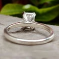 thumbnail image 4 of 2Ct Radiant Cut Simulated Diamond Women's Weddings Gift Ring 14K White Gold Plated, 4 of 5