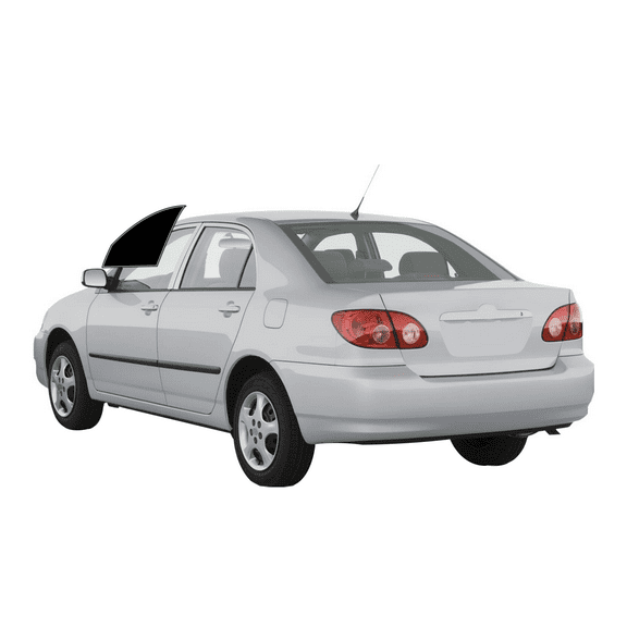Haiy Co - PreCut 2Ply 05% Window Tint Film Kit For 2003-2008 Toyota Corolla Sedan -Front Windows