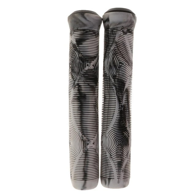 Empuñaduras de Manillar DYNWAVEMX Bloqueo Único para BMX Montaña y Bici Blanco