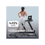 NordicTrack T Series 10 Treadmill: 10 HD Touchscreen, 0-12% Incline, 0-12 MPH Speed, ActivePulse™ Heart Rate, SelectFlex™ Cushioning, SpaceSaver™ Folding & iFIT Membership for Interactive Workouts