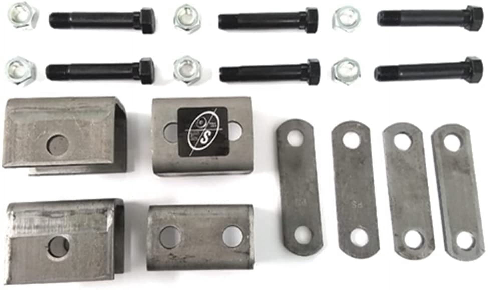Southwest Wheel 4,400 lbs. Trailer Axle Suspension Kit (Leaf Springs, Hanger & U-Bolt kit)