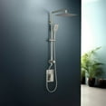 thumbnail image 3 of Kibi Cube Pressure Balanced 2-Function Shower Column with Rough In Valve, 3 of 3