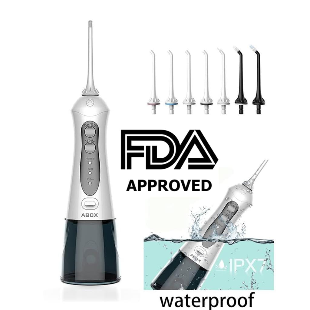 ABOX Cordless Water Flosser Rechargeable 300ml Waterproof Oral