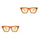 thumbnail image 3 of Sonducket Gafas de sol, lentes transparentes clásicos, suministros a juego, gafas Unisex, gafas de sol elegantes para mujer, para adultos, mujeres y Type4 NO4 Sonducket CBP386844, 3 of 6