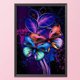 thumbnail image 3 of Kit de costura de bordado de punto de cruz de mariposa DIY 11CT estampado hecho a mano arte FLhrweasw Nuevo, 3 of 9