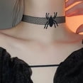 thumbnail image 2 of Diadema de araña Minnieouse Gasa negra Halloween, 2 of 6