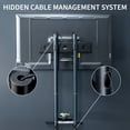 thumbnail image 5 of VIVO Tall Mobile TV Cart for 32" to 83" LCD LED Plasma Flat Panel Stand w/Wheels, 5 of 8