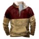 thumbnail image 1 of pstuiky camisa de manga larga para hombre, Sudadera informal de manga larga con cuello alto y estampado de leopardo para Halloween para hombre camisetas de hombre s, 1 of 3