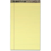 TOPS, TOP74920, Second Nature Ruled Canary Writing Pads - Legal, 12 / Pack