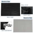 thumbnail image 7 of Suede Headliner Fabric 60" x 47" Foam Backed for Car Truck RV SUV Interior Trim Protect DIY Replacement Black, 7 of 7