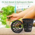 thumbnail image 6 of 50PCS 2" Net Cups, Plastic Hydroponics Cups, Slotted Mesh Net Pots, Wide Lip Planting Baskets for Indoor or Outdoor Aquaponics & Hydroponics Gardens, 6 of 7