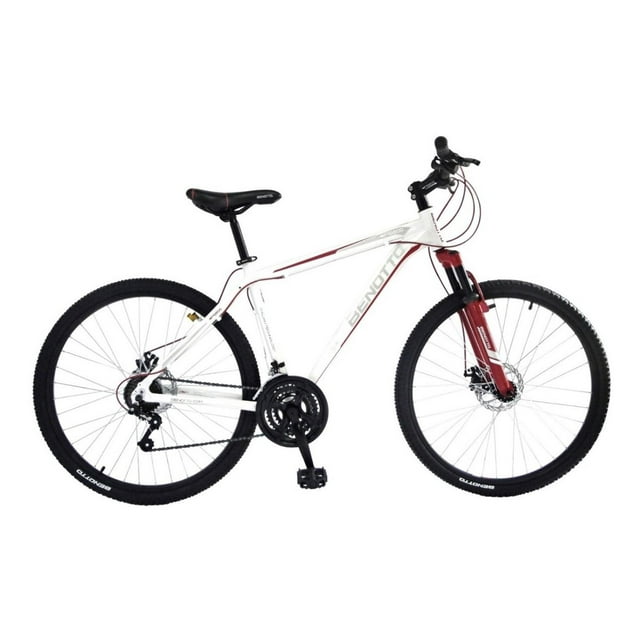 Bicicleta Benotto Mtb Fs-600 R27.5 21v Doble Disco Aluminio blanco ML Benotto FS-600