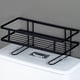 thumbnail image 5 of Estante para inodoro sin perforaciones | Estante multifuncional de hierro para baño y ducha | Organizador resistente, blanco y gris, ahorra espacio | Fácil instalación sin taladrar | Estante, 5 of 9
