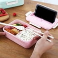 thumbnail image 6 of Thermal Insulation Bento Box Tableware Set Portable Lunch Box, Can Be Used For Microwave Heating, Portable Outdoor Product, Suitable For Picnic, Camping, Toddler Lunch Box For Daycare, 6 of 6