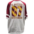 thumbnail image 3 of Harry Potter Gryffindor Ladies V-Neck Raglan Tee, XS-XL, 3 of 4