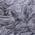 thumbnail image 4 of 60 Inch Bean Bag, Round Shape, Foam Filling, Polyester Upholstery, Gray, 4 of 5