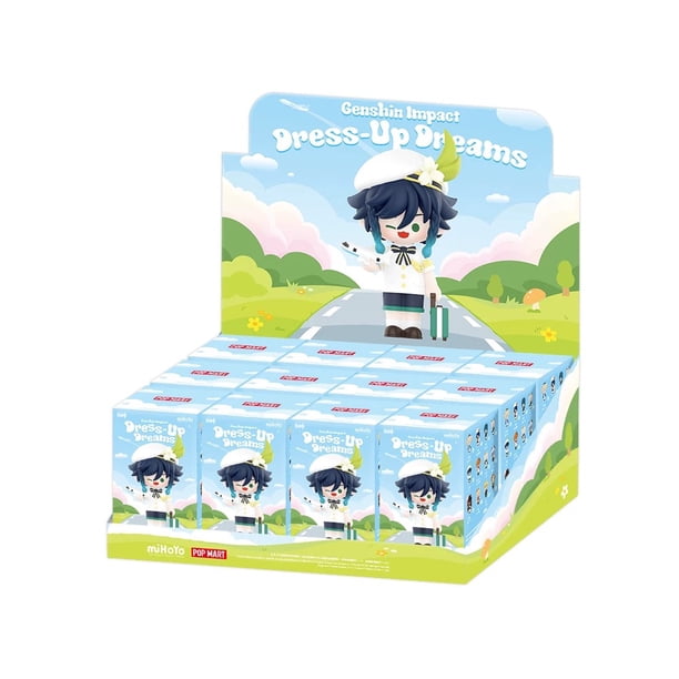 Genshin Impact Dress-Up Dreams Series Mystery Blind Box Toys 1 pieza Juguetes Blind Box Collection Decoración Regalo sorpresa para niña