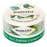 Shadazzle Natural Super Cleaning Paste and Polish with Scrub Sponge – Eco friendly Multi-purpose Cleaner (Eucalyptus)