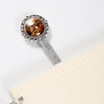 thumbnail image 3 of Cartoons Vintage Silver Lace-Edged Bookmark: a Gift for Readers and Book Lovers, 3 of 5