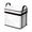 Black, variant on CoreLiving Foldable Books Box Waterproof Clear Storage Tote Bag with Heavy Duty Zipper for Moving Dormitory Household Organization and Stackable Storage