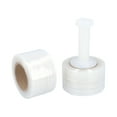 thumbnail image 2 of MMBM Extended Core Mini Hand Wrap 18 Rolls 3" x 1000' 80 Gauge Clear Film for Wrapping Industrial Use, 2 of 6