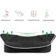 thumbnail image 5 of Almohada de apoyo lumbar para una postura saludable, cojín de espuma viscoelástica que alivia el dolor de espalda, esponja sensible a la temperatura que se adapta, tela transpirable que te mantiene, 5 of 6