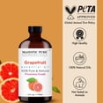 thumbnail image 2 of Majestic Pure Grapefruit Essential Oil with Glass Dropper, 100% Pure & Natural Premium Grade, for Diffuser, Aromatherapy, Soap & Candle Making, 4 fl oz, 2 of 7