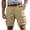 Khaki, variant on Timoontee Men Outdoor Shorts with Multiple Utility Pockets and Breathable Lightweight Material for Modern Fit All Day Comfort Gray XXL