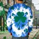 thumbnail image 4 of Camiseta de Cuello de Tripulación de Manga Larga de los Hombres de San Patricio Día de Impresión, sin Capucha, 4 of 8