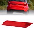 thumbnail image 1 of Rear Bumper Reflector Rear Bumper Trim Red ABS Snap On Replacement for 2014 - 2018 Enhanced Visibility Safety, 1 of 7